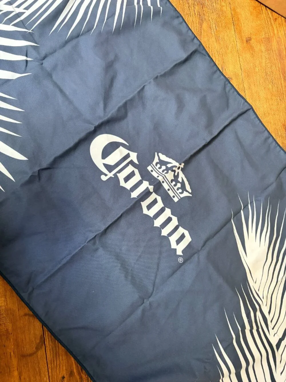 Corona Promotional Beach Fitness Towel with Zip Up Case